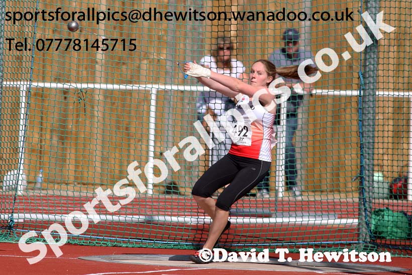 Under-17 womens hammer. Photo: David T. Hewitson/Sports for All Pics